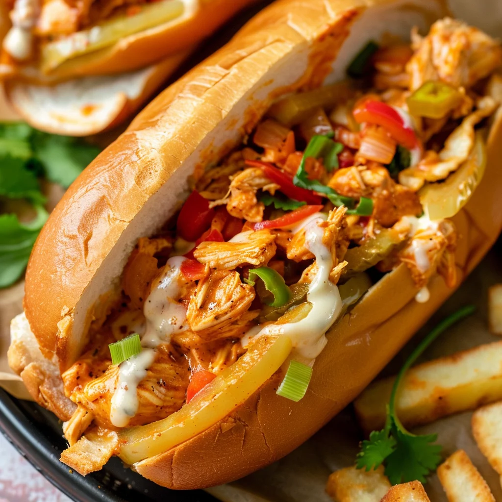 Best Buffalo Chicken Cheesesteak Recipe