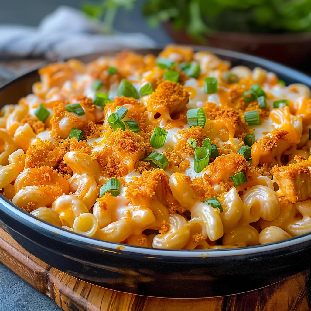 Buffalo Chicken Mac and Cheese