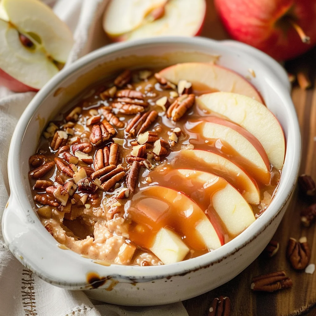 Caramel apple cheesecake dip recipe