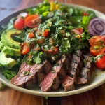 Chimichurri Steak Salad recipe