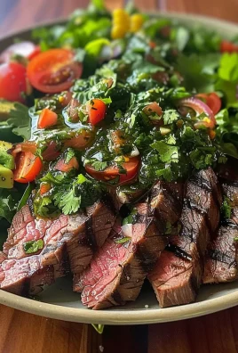 Chimichurri Steak Salad recipe