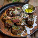 Cowboy Butter Steak Bites