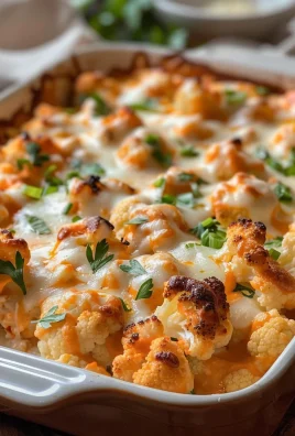 Creamy Buffalo Chicken Cauliflower Casserole Recipe