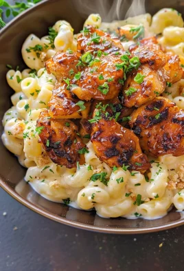 Creamy Honey Pepper Chicken Mac and Cheese Delight