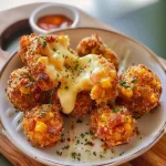 Crispy Corn Cheese Bites