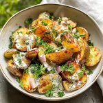 Crispy Smashed Potato Salad