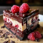 Dark Chocolate Raspberry Cheesecake: Indulge in a Decadent Dessert Delight