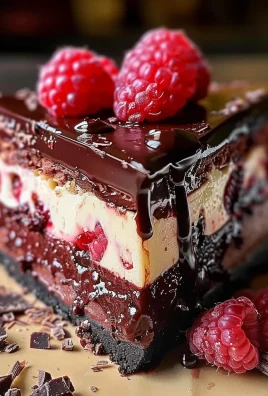 Dark Chocolate Raspberry Cheesecake: Indulge in a Decadent Dessert Delight
