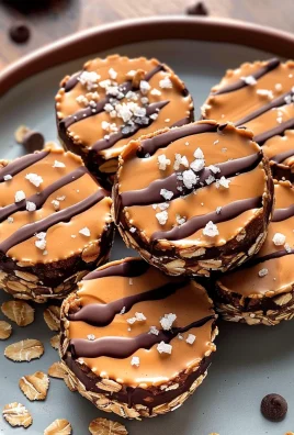 Easy No Bake Peanut Butter Oat Cups