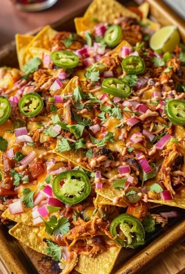 Easy Sheet Pan BBQ Chicken Nachos