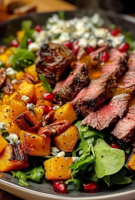 Fall Harvest Steak Salad