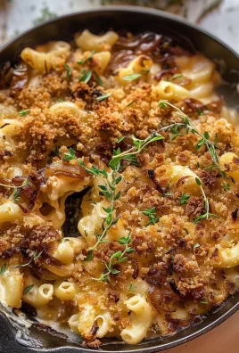 French Onion Mac and Cheese