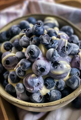 Frozen Yogurt Covered Blueberries