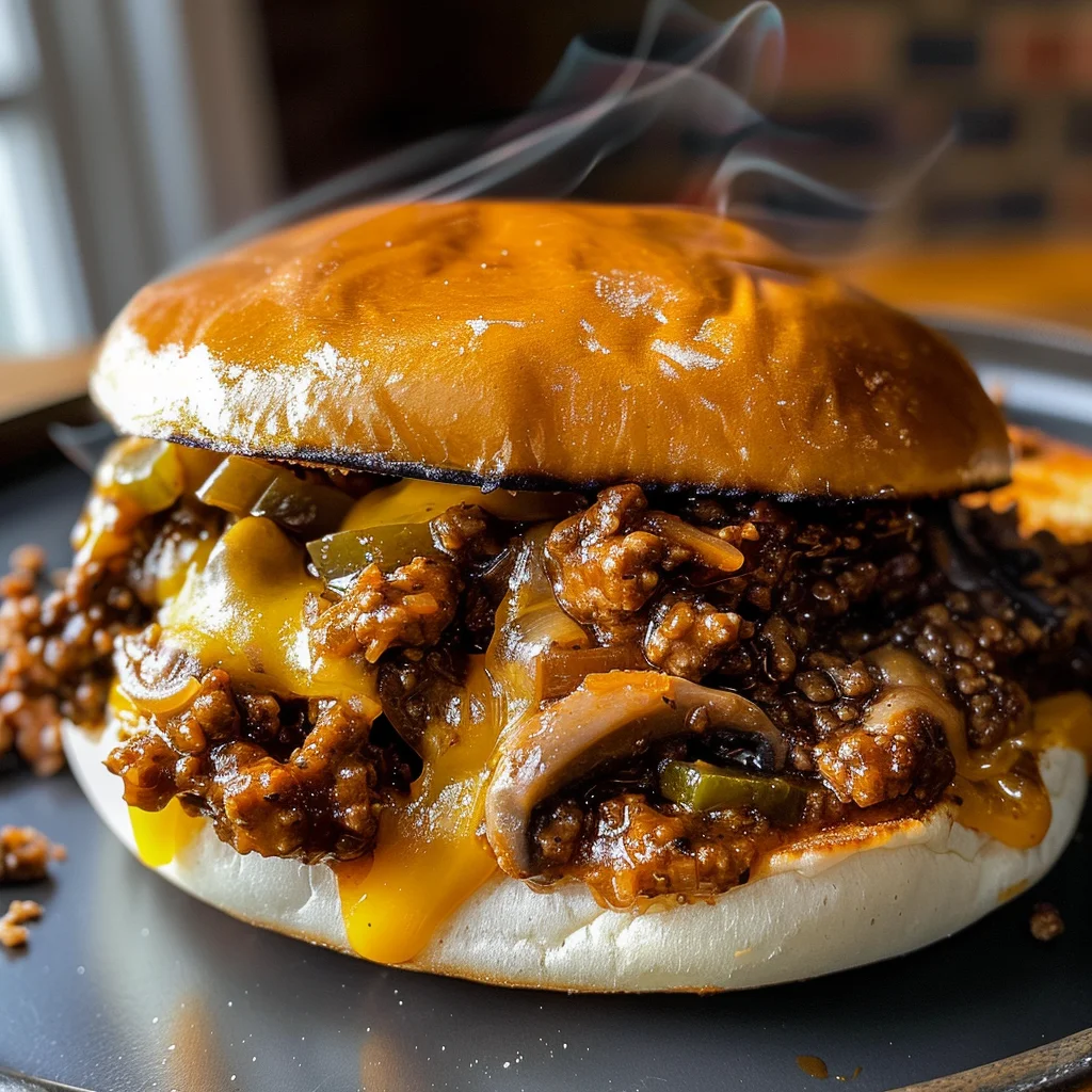 Gordon Ramsay Philly Cheesesteak Sloppy Joes (Ava-Style)