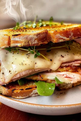 Grilled Chicken Cordon Bleu Sandwich