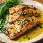 Grilled Salmon with Dijon Mustard Sauce: A Flavorful Delight!