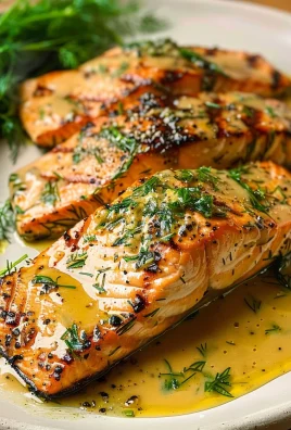 Grilled Salmon with Dijon Mustard Sauce: A Flavorful Delight!