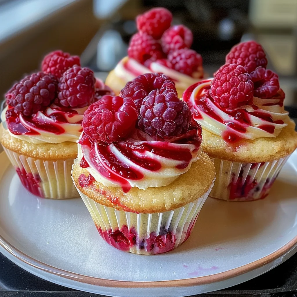 Heavenly Raspberry Cheesecake Cupcakes Recipe