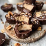 High Protein Frozen Peanut Butter Greek Yogurt Bites