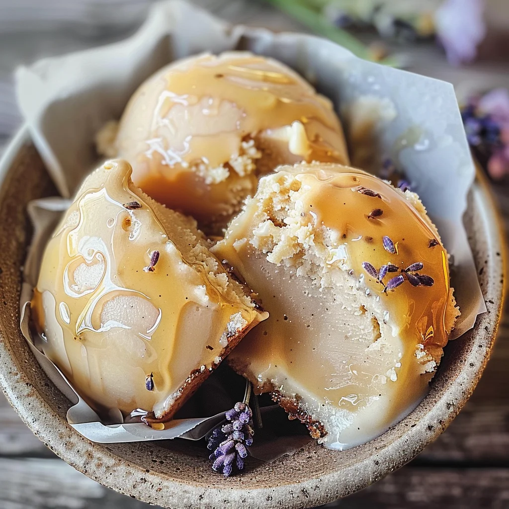 Honey Lavender Ice Cream