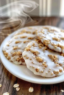Iced Oatmeal Cookies Recipe