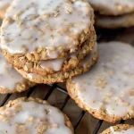 Iced oatmeal cookies - Crumbl copycat