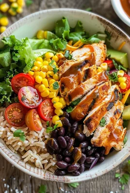 Irresistible High Protein BBQ Ranch Chicken Bowl Recipe