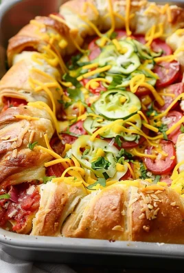 Italian Crescent Roll Sandwich Bake - Easy Party Favorite