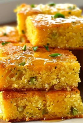 Jalapeño Cornbread with Lime Honey Glaze
