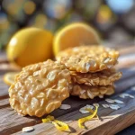Lemon Oatmeal No-Bake Cookies