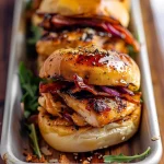 Maple Chicken & Bacon Sliders
