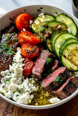 Mediterranean Steak Bowl Recipe
