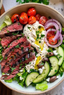 Mediterranean Steak Bowls