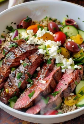 Mediterranean Steak Bowls: An Amazing Ultimate Dinner Recipe