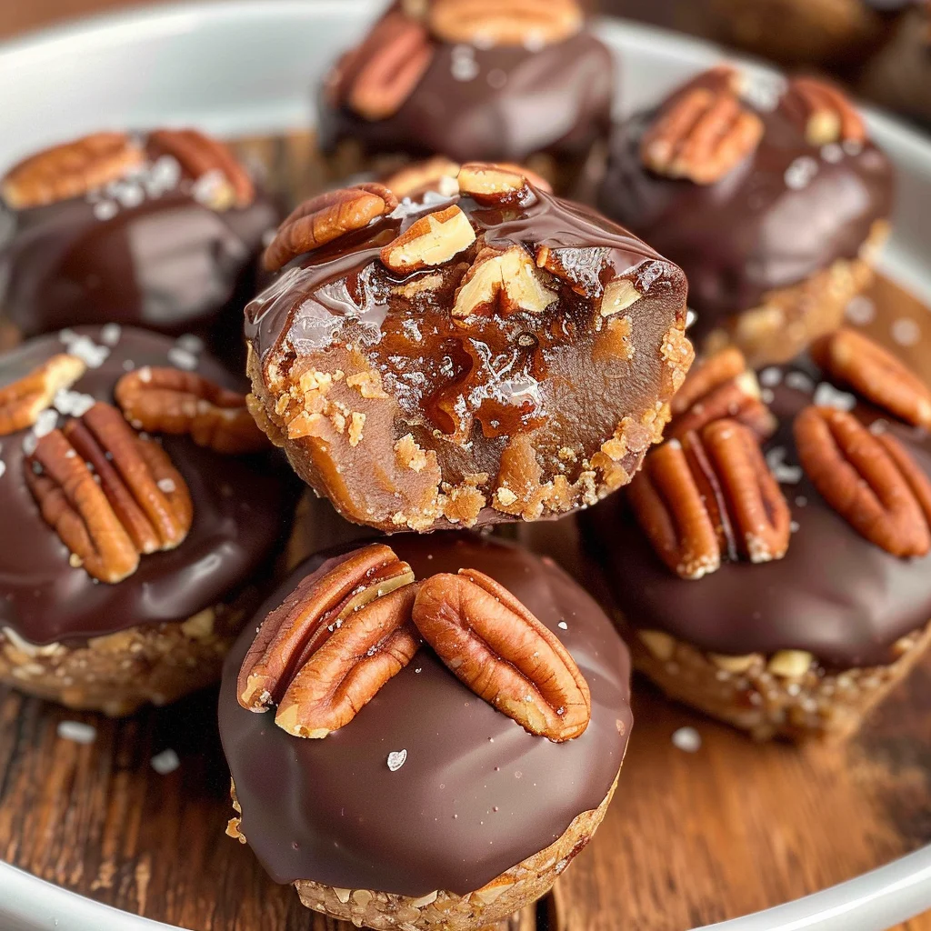 No-Bake Pecan Pie Bites