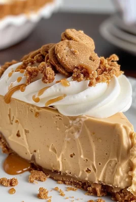 No Bake Biscoff Pie