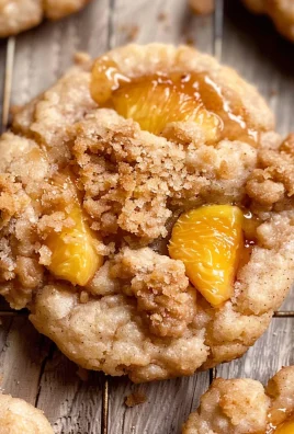 Peach Cobbler Cookies