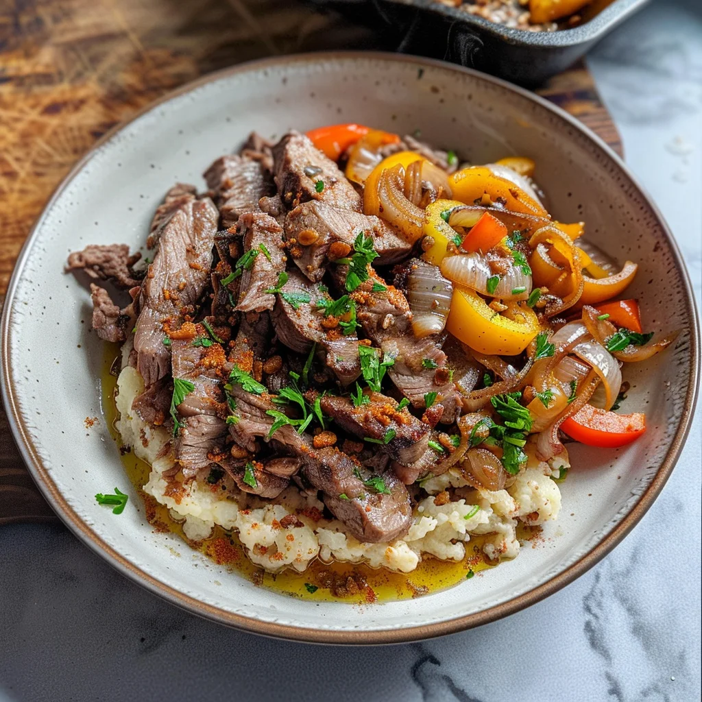 Philly Cheesesteak Bowls – Easy Low-Carb Dinner Idea