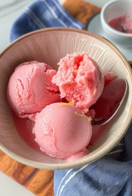 Pink Lemonade Sorbet Recipe