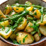 Quick Green Bean Potato Salad