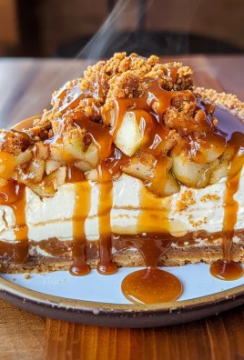 Salted Caramel Apple Pie Cheesecake Recipe