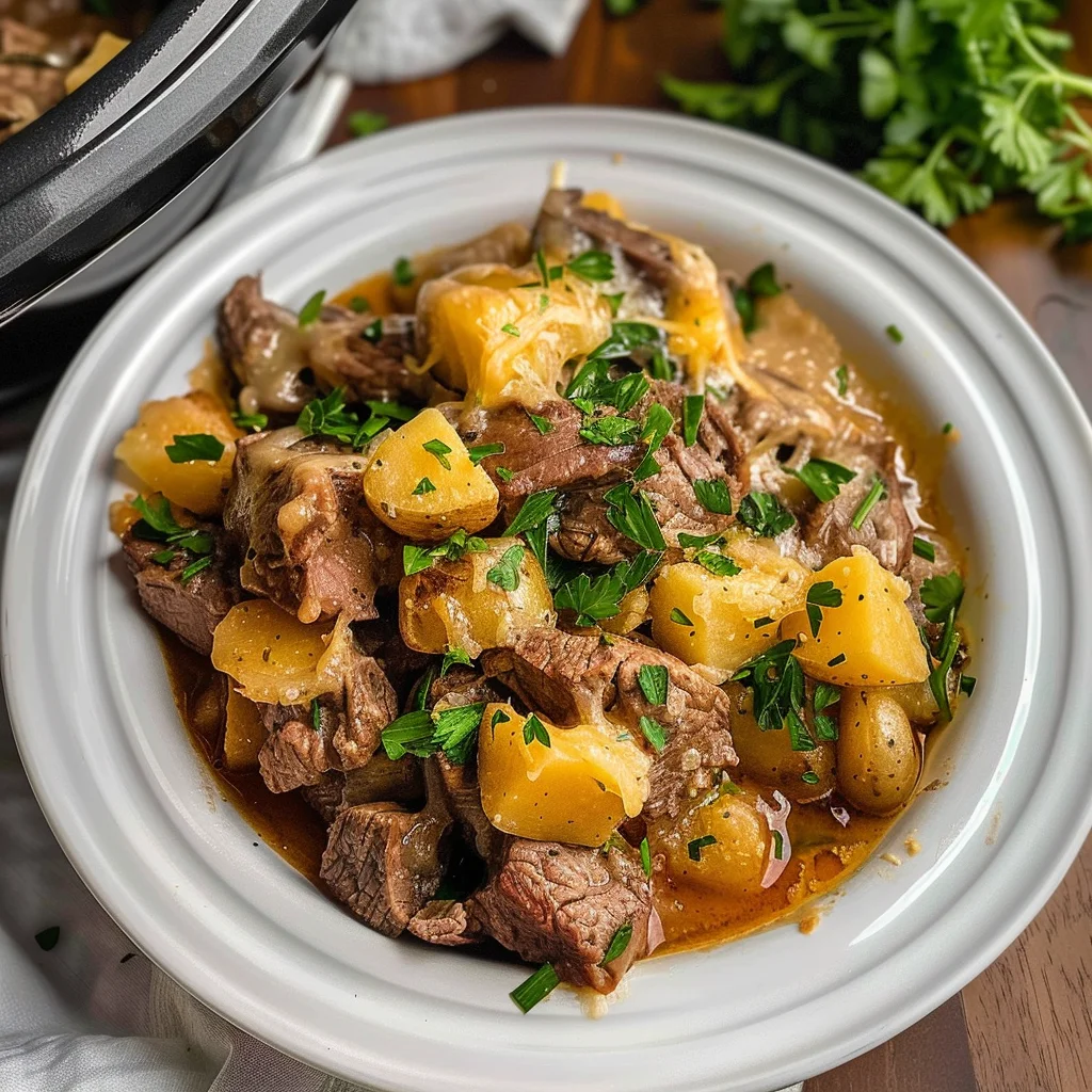 Slow Cooker Steak and Cheddar Potato Casserole: An Incredible Ultimate Recipe