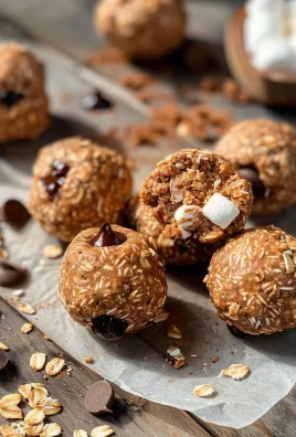 S'mores No Bake Protein Bites