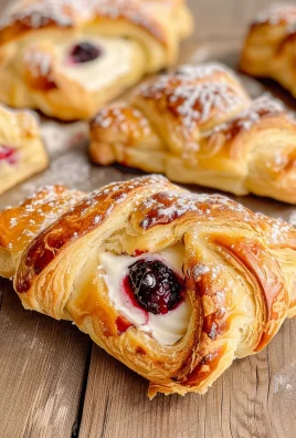 Sourdough Discard Raspberry Cream Cheese Danishe