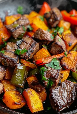 Steak Bites with Sweet Potatoes and Peppers: An Incredible Ultimate Recipe