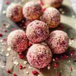 Strawberry Cheesecake Protein Balls