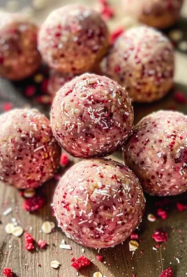 Strawberry Cheesecake Protein Balls