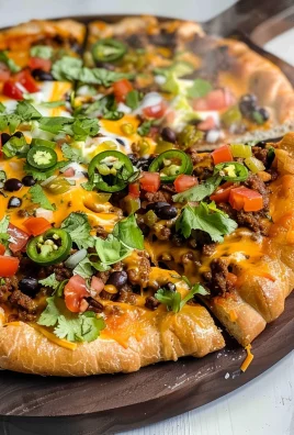 Taco Pizza Appetizer: A Delightful Fusion of Flavors