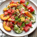The Peach Watermelon Salad That Tastes Like Summer