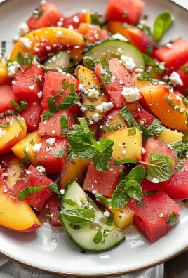 The Peach Watermelon Salad That Tastes Like Summer